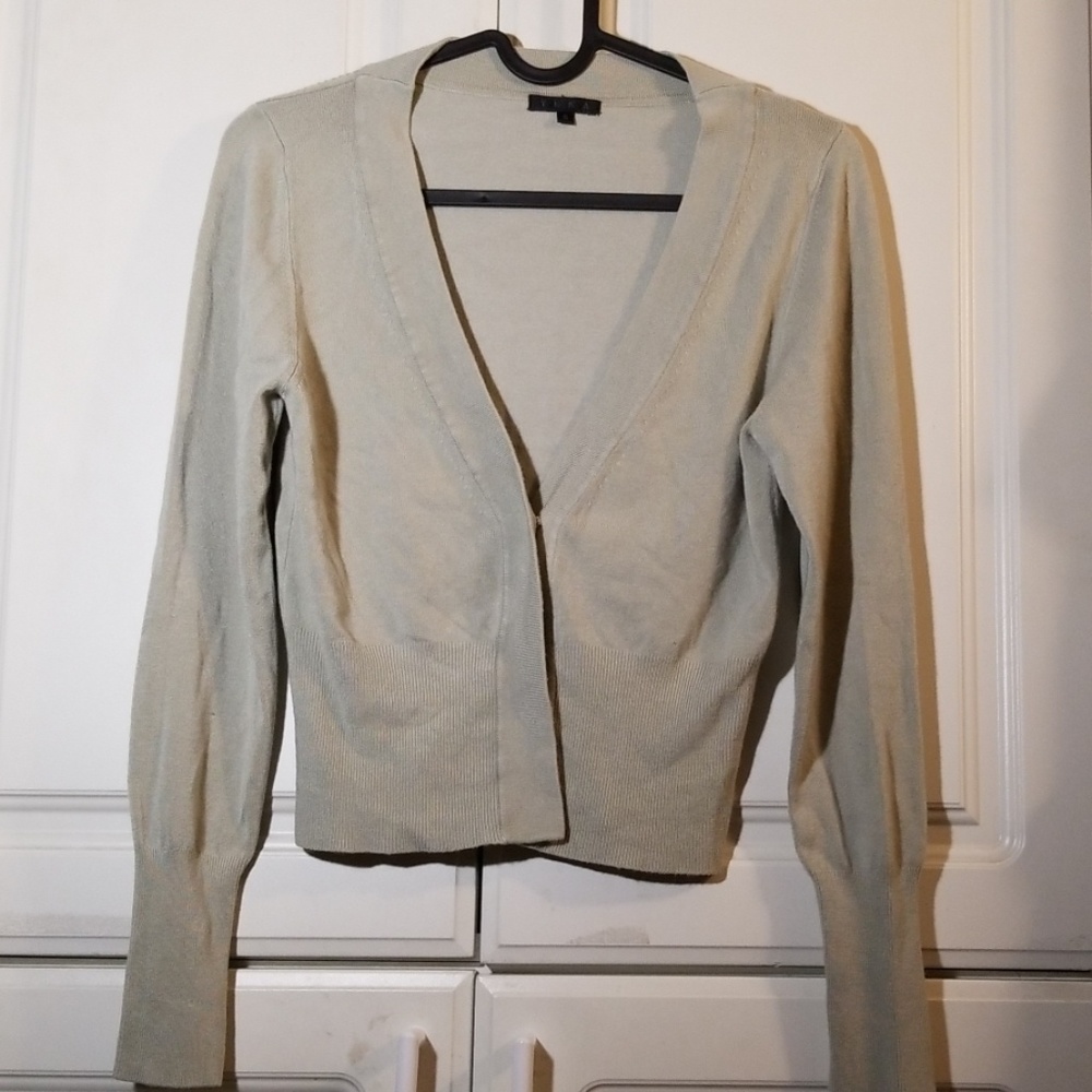 Yuka Pale Green Cardigan Sweater